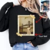 Personalized 1967 Mothman Sighting Long Sleeve Tee | Your Face in Lost Photo, Custom Crewneck 19 Personalized 1967 Mothman Sighting Long Sleeve Tee Your Face in Lost Photo, Custom Crewneck