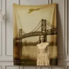 Personalized 1967 Mothman Sighting Sherpa Blanket | Your Face in Lost Photo, Custom Gift 17 Personalized 1967 Mothman Sighting Sherpa Blanket Your Face in Lost Photo, Custom Gift
