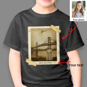 Personalized 1967 Mothman Sighting Shirt | Your Face in Lost Photo, Custom Tee 27 Personalized 1967 Mothman Sighting Shirt Your Face in Lost Photo, Custom Tee