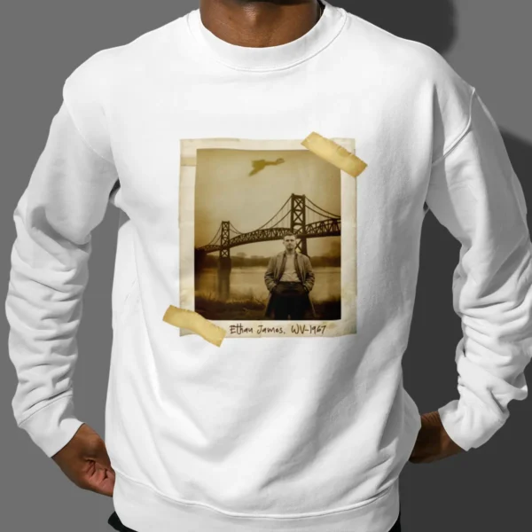 Personalized 1967 Mothman Sighting Shirt Your Face in Lost Photo, Custom Tee