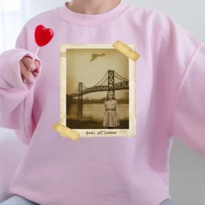 Personalized 1967 Mothman Sighting Sweatshirt | Your Face in Lost Photo, Custom Pullover 24 Personalized 1967 Mothman Sighting Sweatshirt Your Face in Lost Photo, Custom Pullover