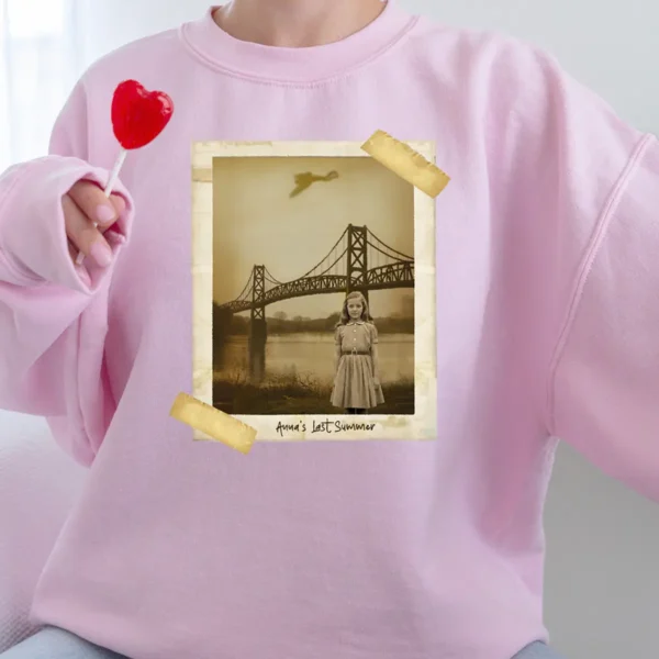 Personalized 1967 Mothman Sighting Sweatshirt Your Face in Lost Photo, Custom Pullover
