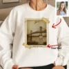Personalized 1967 Mothman Sighting Sweatshirt | Your Face in Lost Photo, Custom Pullover 23 Personalized 1967 Mothman Sighting Sweatshirt Your Face in Lost Photo, Custom Pullover