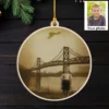 Personalized 1967 Mothman Sighting Wooden Ornament | Your Face in Lost Photo, Christmas Gift 24 Personalized 1967 Mothman Sighting Wooden Ornament Your Face in Lost Photo, Christmas Gift