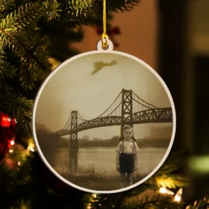 Personalized 1967 Mothman Sighting Wooden Ornament | Your Face in Lost Photo, Christmas Gift 25 Personalized 1967 Mothman Sighting Wooden Ornament Your Face in Lost Photo, Christmas Gift