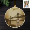Personalized 1967 Mothman Sighting Wooden Ornament | Your Face in Lost Photo, Christmas Gift 21 Personalized 1967 Mothman Sighting Wooden Ornament Your Face in Lost Photo, Christmas Gift