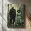 Personalized Bigfoot 1910s Portrait Canvas Vintage