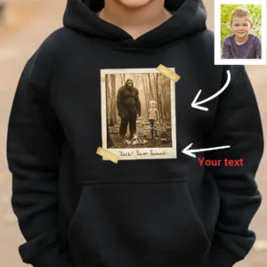 Personalized Bigfoot 1910s Portrait Hoodie Vintage