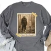 Personalized Bigfoot 1910s Portrait Long Sleeve Tee