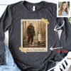 Personalized Bigfoot 1910s Portrait Long Sleeve Tee