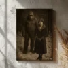 Personalized Bigfoot 1920s Photo Canvas Custom