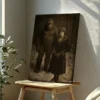 Personalized Bigfoot 1920s Photo Canvas Custom