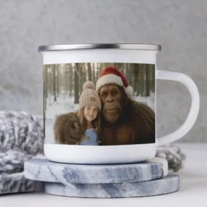 Personalized Bigfoot Christmas Camping Mug Funny