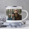 Personalized Bigfoot Christmas Camping Mug | Funny Custom Face & Text Enamel Mug 14 Personalized Bigfoot Christmas Camping Mug Funny