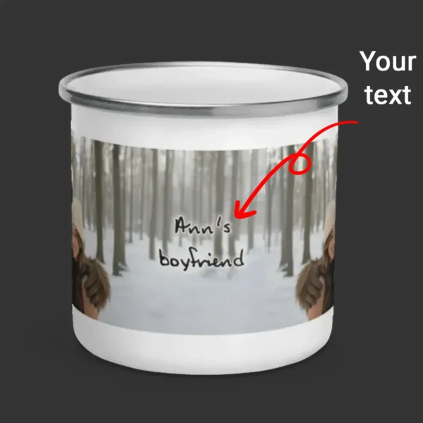 Personalized Bigfoot Christmas Camping Mug Funny