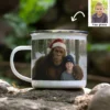Personalized Bigfoot Christmas Camping Mug | Funny Custom Face & Text Enamel Mug 19 Personalized Bigfoot Christmas Camping Mug Funny