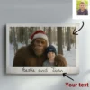 Personalized Bigfoot Christmas Canvas Custom