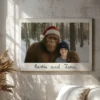 Personalized Bigfoot Christmas Canvas Custom