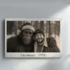 Personalized Bigfoot Christmas Canvas Custom