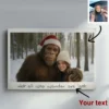 Personalized Bigfoot Christmas Canvas Custom