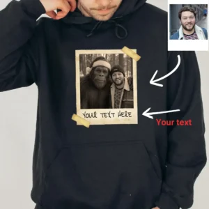 Personalized Bigfoot Christmas Hoodie Funny