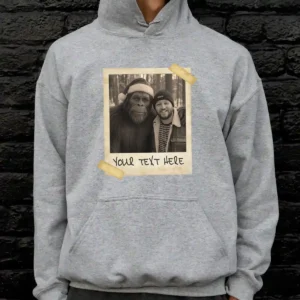 Personalized Bigfoot Christmas Hoodie Funny