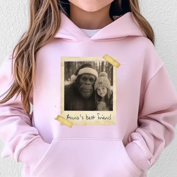 Personalized Bigfoot Christmas Hoodie Funny