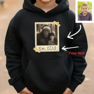 Personalized Bigfoot Christmas Hoodie Funny
