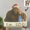 Personalized Bigfoot Christmas Pillow | Funny Custom Shape Sasquatch Plushie 22 Personalized Bigfoot Christmas Pillow Funny