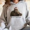 Personalized Bigfoot Photo Christmas Hoodie | Funny Custom Sasquatch Hooded Sweatshirt 17 Personalized Bigfoot Photo Christmas Hoodie Funny
