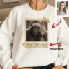 Personalized Bigfoot Photo Christmas Sweatshirt | Funny Custom Sasquatch Pullover 21 Personalized Bigfoot Photo Christmas Sweatshirt Funny Custom