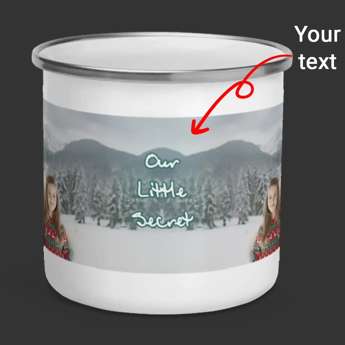 Personalized Christmas Yeti Camping Mug | Classic 1964 Stop-Motion Movie, Custom Enamel Mug 10 Personalized Christmas Yeti Camping Mug Classic 1964 Stop-Motion Movie Custom Enamel Mug