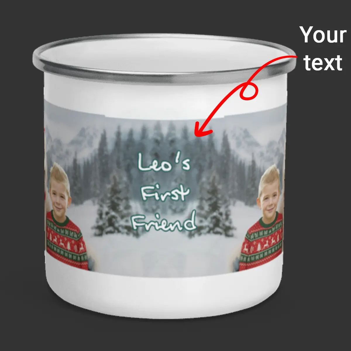 Personalized Christmas Yeti Camping Mug | Classic 1964 Stop-Motion Movie, Custom Enamel Mug 13 Personalized Christmas Yeti Camping Mug Classic 1964 Stop-Motion Movie Custom Enamel Mug