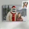 Personalized Christmas Yeti Canvas | Classic 1964 Stop-Motion Movie Wall Art Custom 25 Personalized Christmas Yeti Canvas Classic 1964 Stop-Motion Movie Wall Art Custom