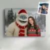 Personalized Christmas Yeti Canvas | Classic 1964 Stop-Motion Movie Wall Art Custom 27 Personalized Christmas Yeti Canvas Classic 1964 Stop-Motion Movie Wall Art Custom