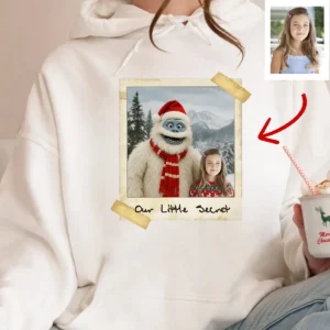 Personalized Christmas Yeti Hoodie Classic 1964 Stop-Motion Movie Custom Hooded Sweatshirt