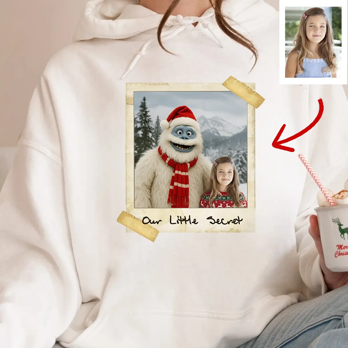 Personalized Christmas Yeti Hoodie | Classic 1964 Stop-Motion Movie Custom Hooded Sweatshirt 9 Personalized Christmas Yeti Hoodie Classic 1964 Stop-Motion Movie Custom Hooded Sweatshirt