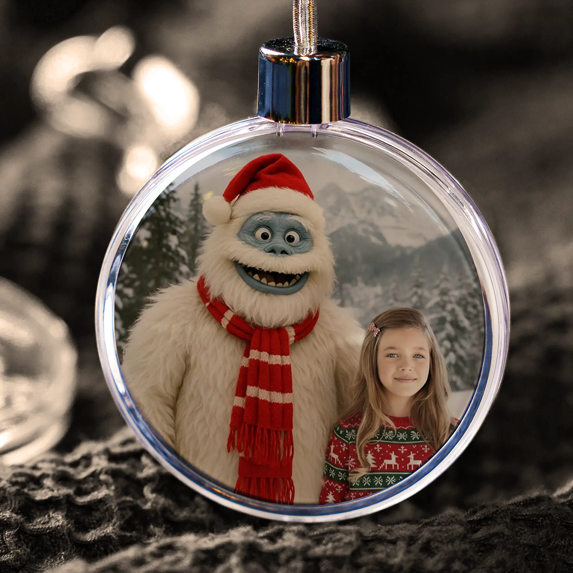 Personalized Christmas Yeti Ornament | Classic 1964 Stop-Motion Movie Custom Gift 9 Personalized Christmas Yeti Ornament Classic 1964 Stop-Motion Movie Custom Gift