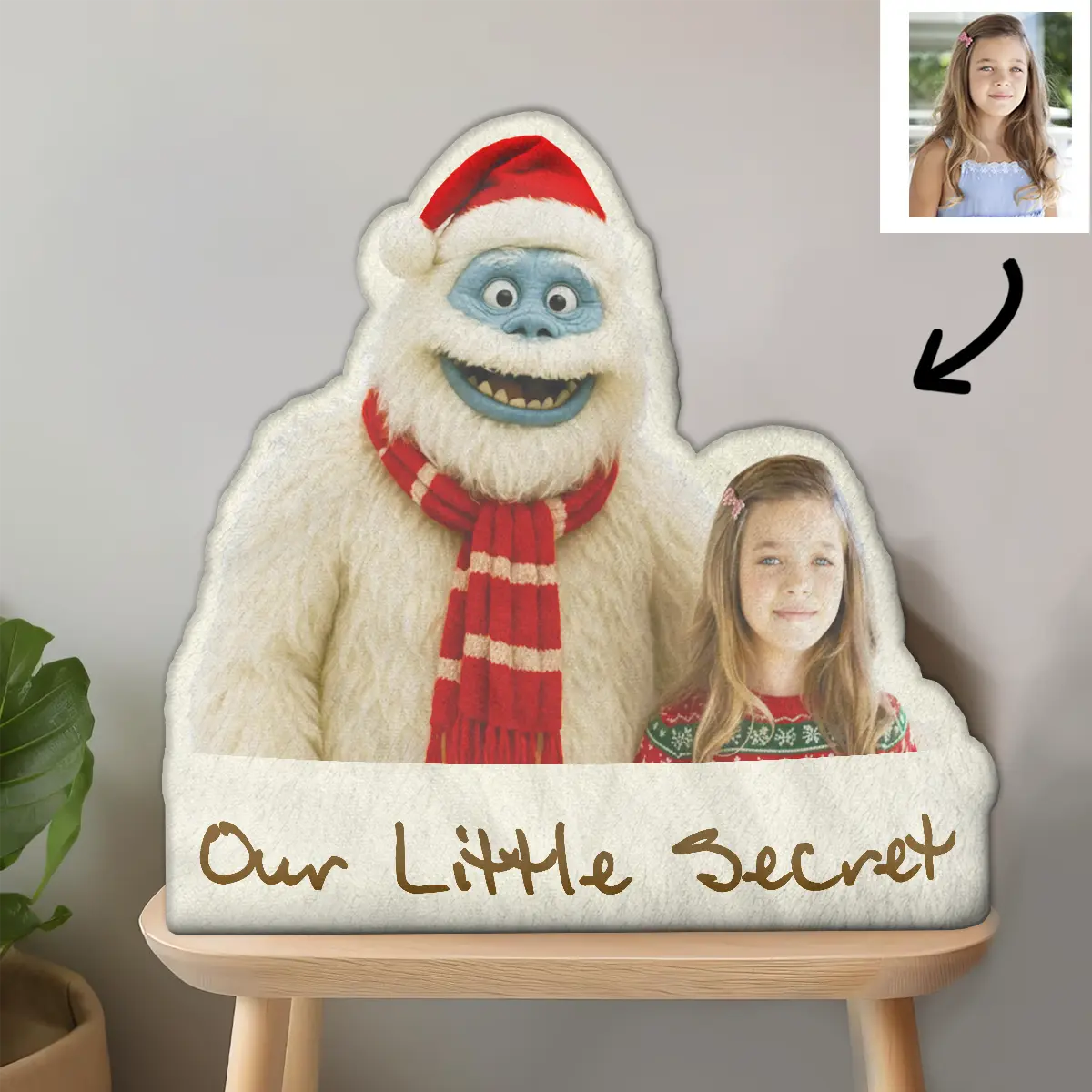Personalized Christmas Yeti Pillow | Classic 1964 Stop-Motion Movie Custom Plushie 10 Personalized Christmas Yeti Pillow Classic 1964 Stop-Motion Movie Custom Plushie