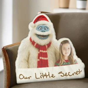Personalized Christmas Yeti Pillow Classic 1964 Stop-Motion Movie Custom Plushie