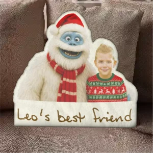 Personalized Christmas Yeti Pillow Classic 1964 Stop-Motion Movie Custom Plushie