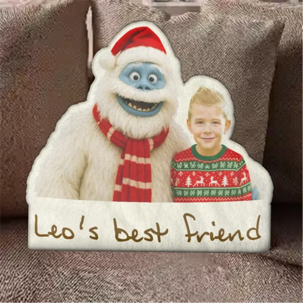Personalized Christmas Yeti Pillow Classic 1964 Stop-Motion Movie Custom Plushie
