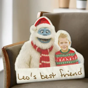 Personalized Christmas Yeti Pillow Classic 1964 Stop-Motion Movie Custom Plushie