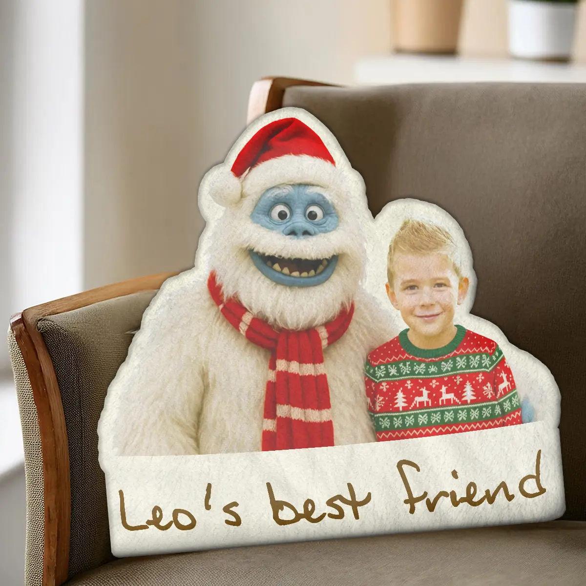 Personalized Christmas Yeti Pillow | Classic 1964 Stop-Motion Movie Custom Plushie 9 Personalized Christmas Yeti Pillow Classic 1964 Stop-Motion Movie Custom Plushie