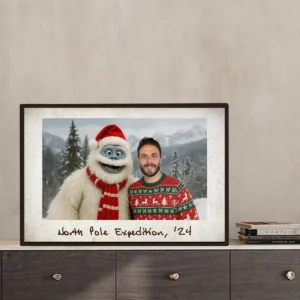 Personalized Christmas Yeti Poster | Classic 1964 Stop-Motion Movie, Custom Wall Art 27 Personalized Christmas Yeti Poster Classic 1964 Stop-Motion Movie Custom Wall Art