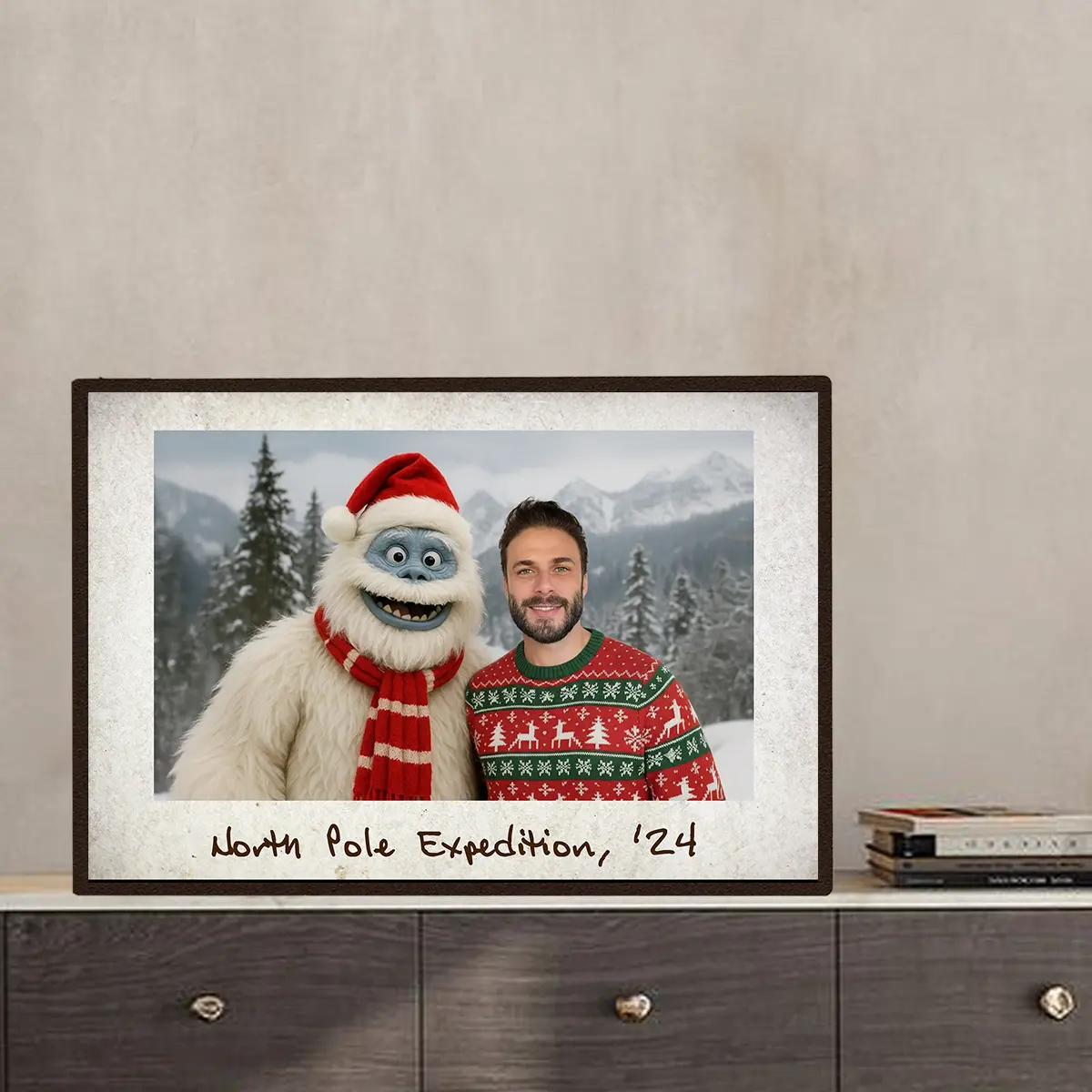 Personalized Christmas Yeti Poster | Classic 1964 Stop-Motion Movie, Custom Wall Art 10 Personalized Christmas Yeti Poster Classic 1964 Stop-Motion Movie Custom Wall Art