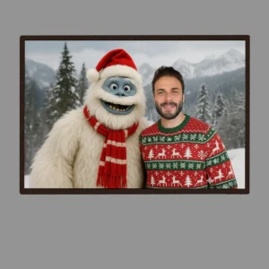 Personalized Christmas Yeti Poster | Classic 1964 Stop-Motion Movie, Custom Wall Art 28 Personalized Christmas Yeti Poster Classic 1964 Stop-Motion Movie Custom Wall Art