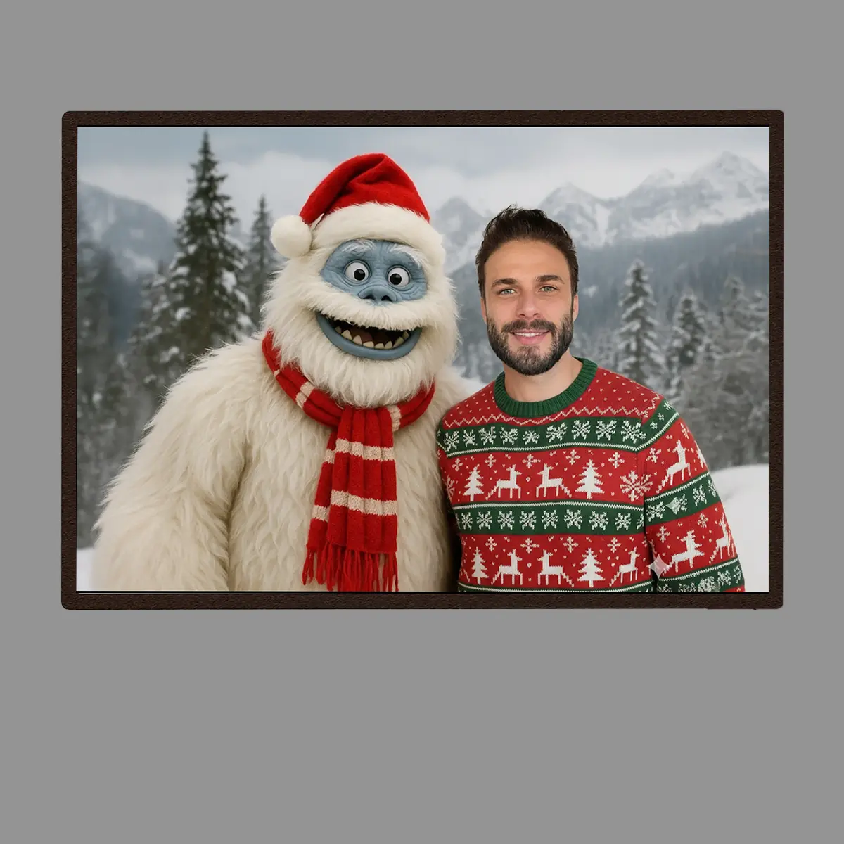Personalized Christmas Yeti Poster | Classic 1964 Stop-Motion Movie, Custom Wall Art 11 Personalized Christmas Yeti Poster Classic 1964 Stop-Motion Movie Custom Wall Art