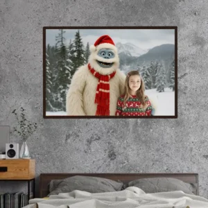 Personalized Christmas Yeti Poster | Classic 1964 Stop-Motion Movie, Custom Wall Art 31 Personalized Christmas Yeti Poster Classic 1964 Stop-Motion Movie Custom Wall Art