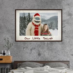 Personalized Christmas Yeti Poster | Classic 1964 Stop-Motion Movie, Custom Wall Art 32 Personalized Christmas Yeti Poster Classic 1964 Stop-Motion Movie Custom Wall Art